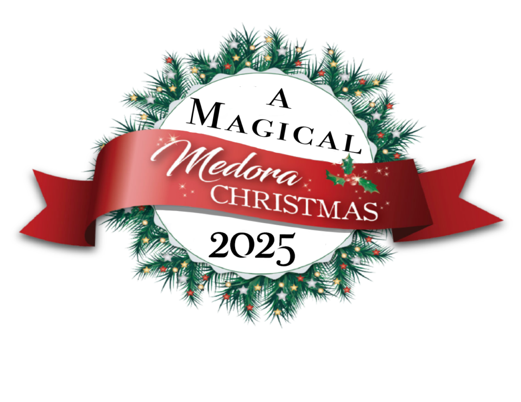 Magical Medora Christmas Tour Logo 2025