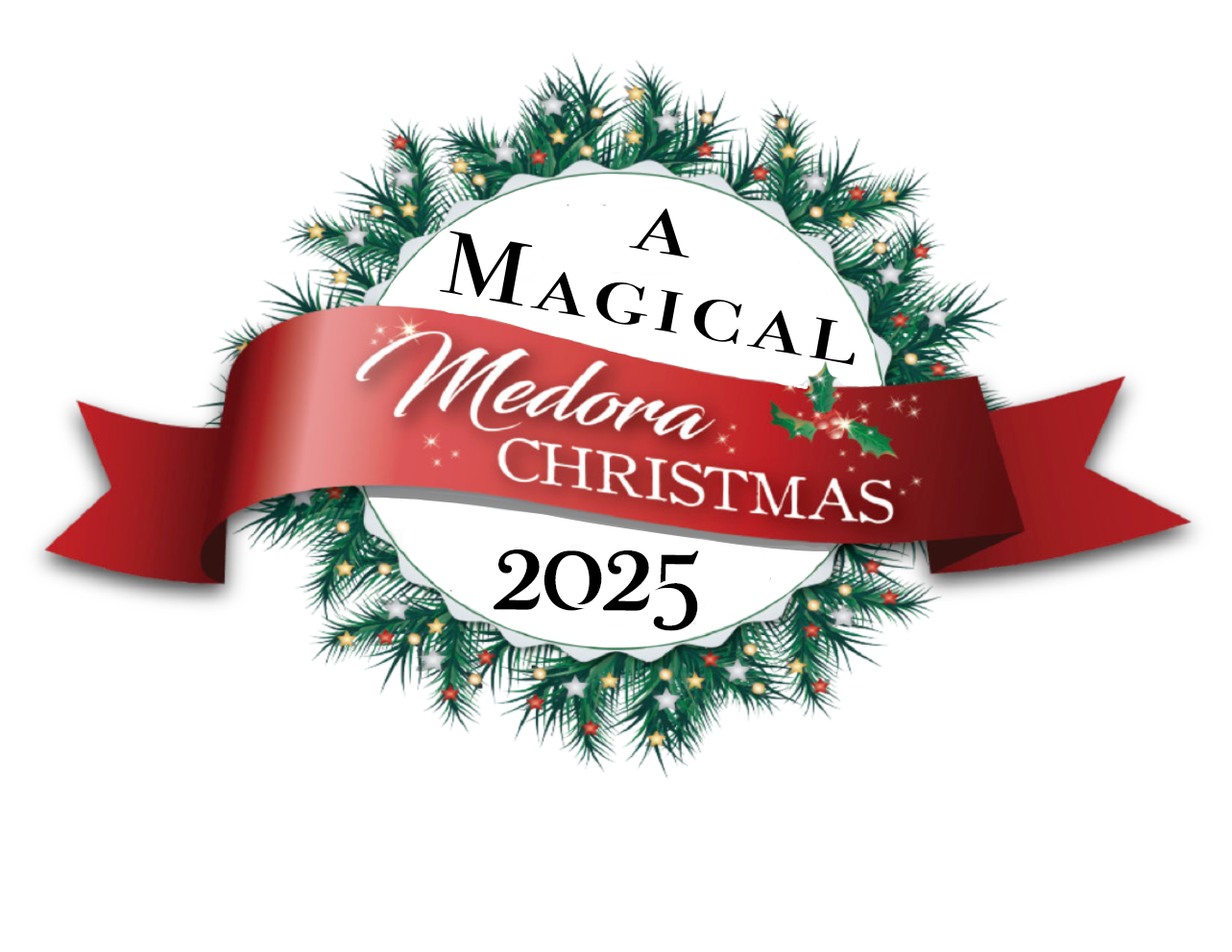 Magical Medora Christmas Tour Logo 2025 Magical Medora Christmas Tour Logo 2025
