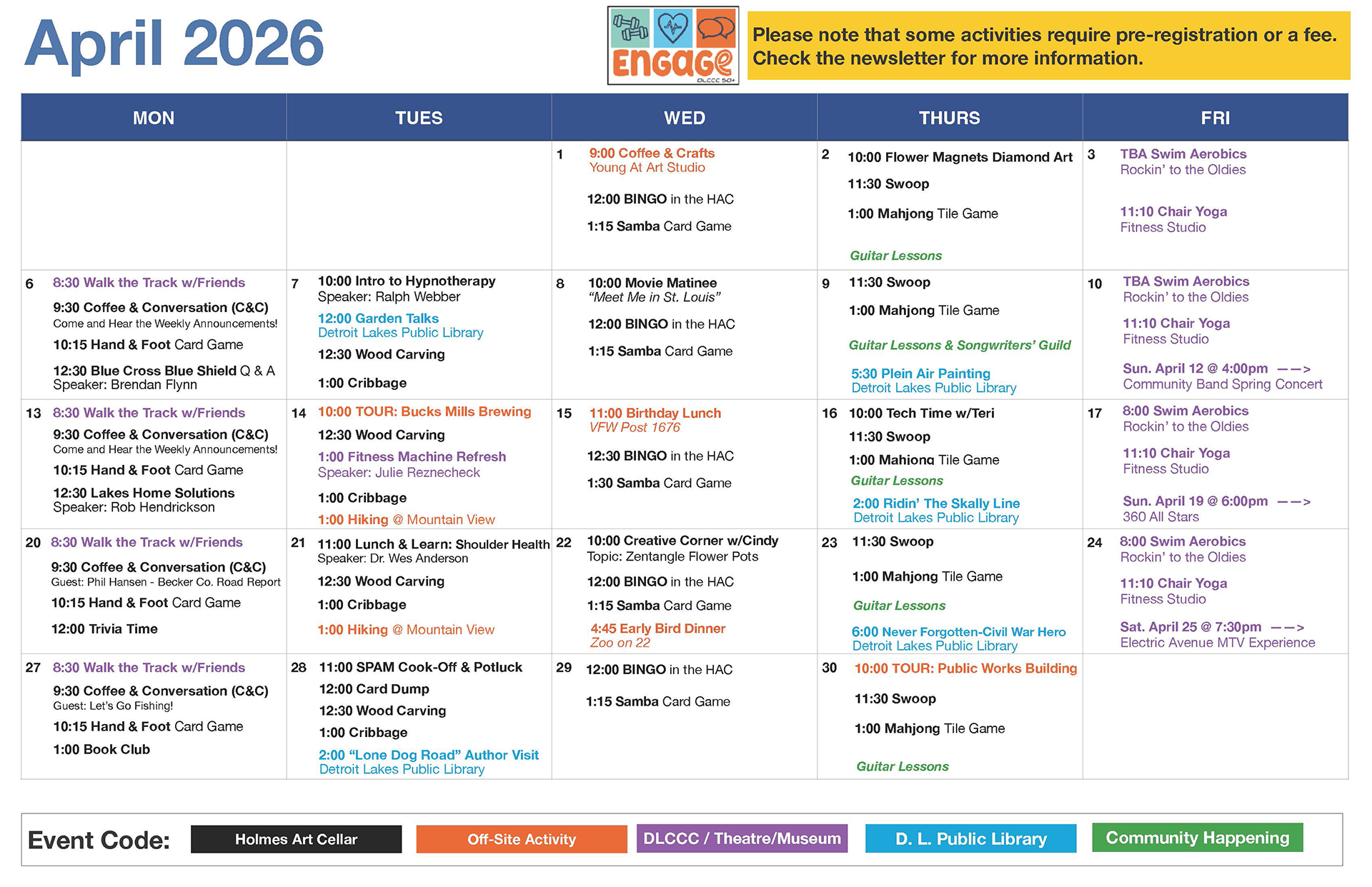 April Calendar 2026 April Calendar 2026