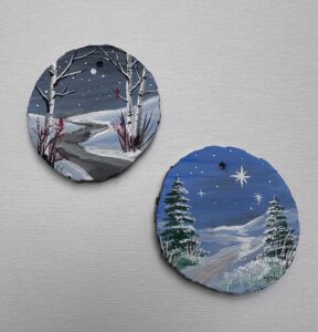 Ornaments Wood Rounds Ornaments Wood Rounds